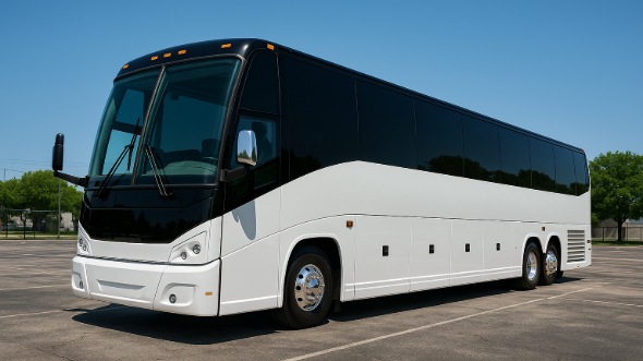 Exterior of Marlborough Party Bus Company's 40 Passenger Party Bus in Marlborough