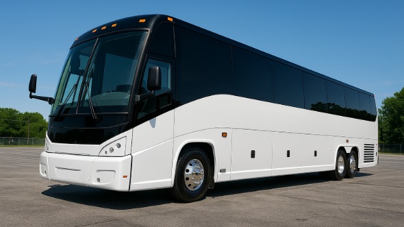 Exterior of North Attleborough Party Bus Company's 40 Passenger Party Bus in North Attleborough