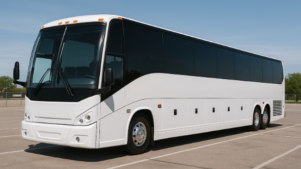 Exterior of Milton Party Bus Company's 50 Passenger Party Bus in Milton