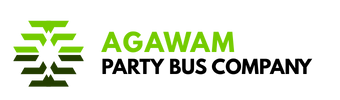 agawam party bus company logo