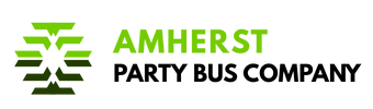 amherst party bus company logo
