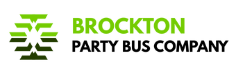 brockton party bus company logo