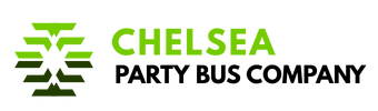 chelsea party bus company logo