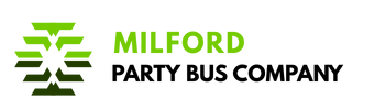 milford party bus company logo