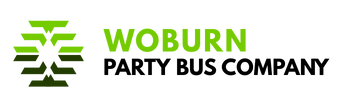 woburn party bus company logo